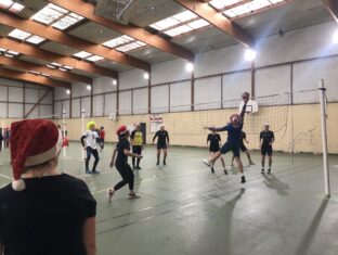 Tournoi de volley de Noël des lycéens !