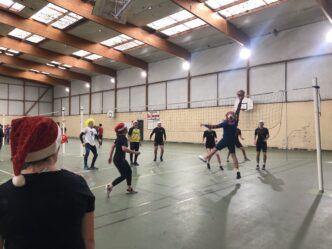 Tournoi de volley de Noël des lycéens !