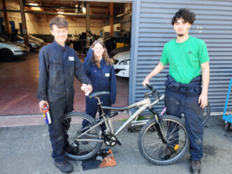 L’atelier vélos des VP