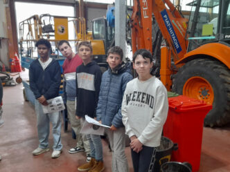 Les Ulis collège sur nos plateaux techniques !
