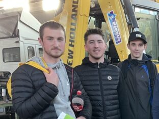 BTS en poche pour nos anciens Bac Pro TP : Alan, Julien et Nathan