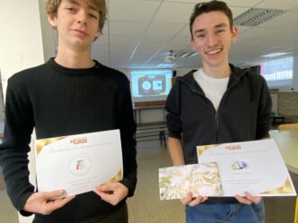 Remise des prix «  logos référents numérique et culturel »