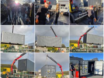 Le conteneur est arrivé à bon port !