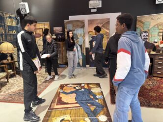 Les 2P LOG sur la scène du crime à la médiathèque ! Les 2P LOG sur la scène du crime à la médiathèque !