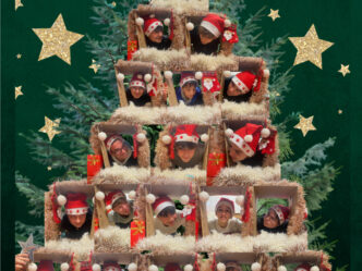 Le montage photos « sapins de Noël » des 3P MET Le montage photos « sapins de Noël » des 3P MET